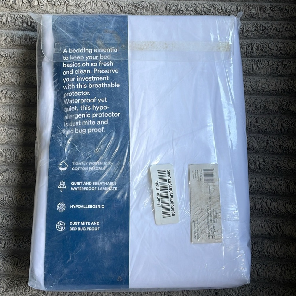 The Company Store Waterproof Mattress/Box Spring Protector - Picture 2 of 4